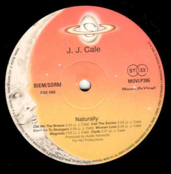 LP J.J. Cale: Naturally
