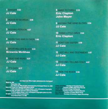 CD J.J. Cale: The Road To Escondido