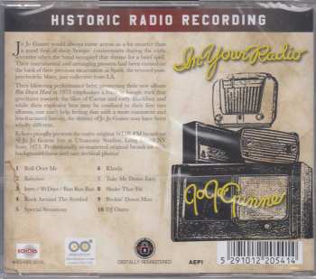 CD Jo Jo Gunne: On Your Radio- Live From Ultrasonic Studios, New York 1973