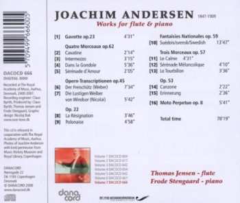 CD Joachim Andersen: Works For Flute And Piano 7