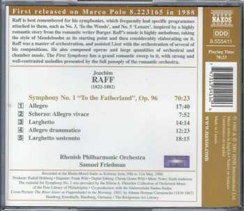 CD Joseph Joachim Raff: Symphony No. 1 "To The Fatherland"