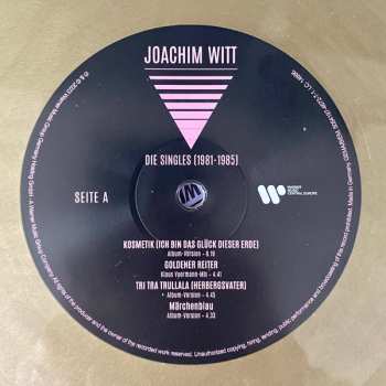 LP Joachim Witt: Die Singles (1981-1985)