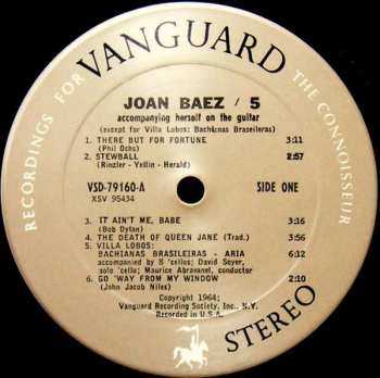 LP Joan Baez: 5