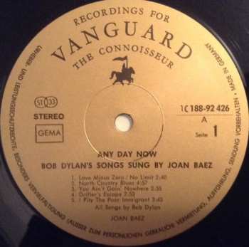 2LP Joan Baez: Any Day Now