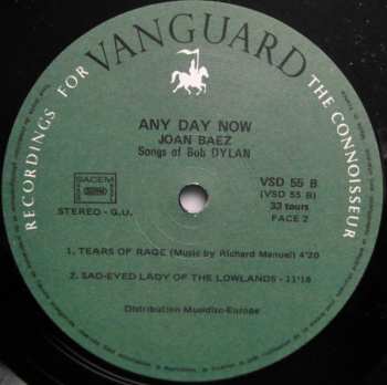 LP Joan Baez: Tears Of Rage