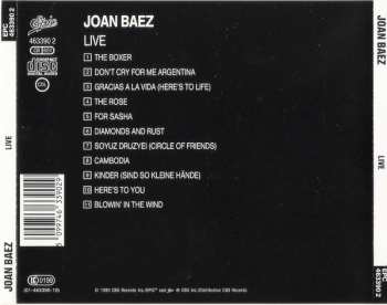 CD Joan Baez: Live