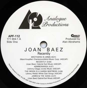 LP Joan Baez: Recently