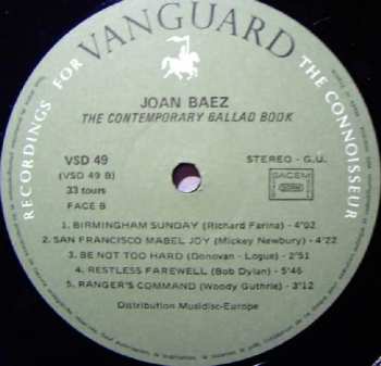 4LP/Dobozkészlet Joan Baez: The Songbook