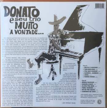 LP João Donato & Seu Trio: Muito À Vontade