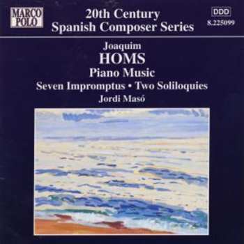Album Jordi Masó: Piano Music: Seven Impromptus • Two Soliloquies