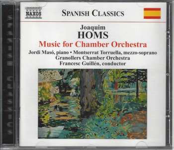 CD Jordi Masó: Music For Chamber Orchestra