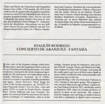 CD Joaquín Rodrigo: Concierto De Aranjuez. Fantasía Para Un Gentilhombre