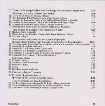 CD Joaquín Rodrigo: Suite For Piano • Album For Cecilia • Three Evocations