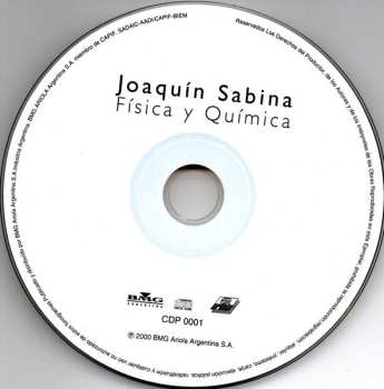 CD Joaquín Sabina: Física Y Química