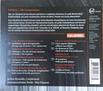 CD Jochen Kowalski: Arien Aus Der Berliner Operngeschichte