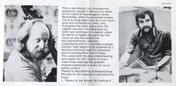 CD Joe Albany: Birdtown Birds - Recorded Live At Montmartre