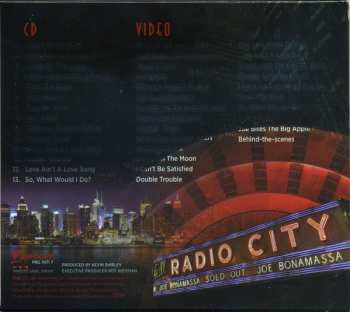 CD/Blu-ray Joe Bonamassa: Live At Radio City Music Hall