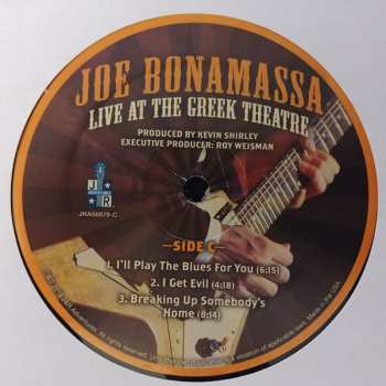 4LP Joe Bonamassa: Live At The Greek Theatre