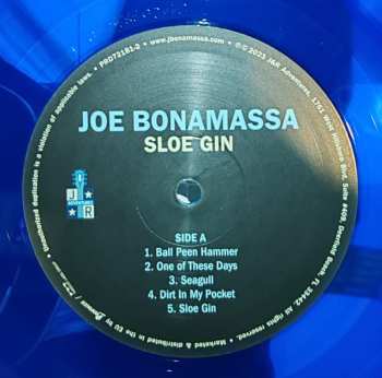 LP Joe Bonamassa: Sloe Gin