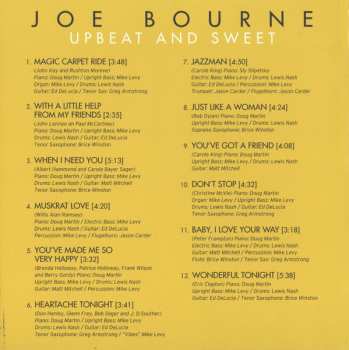 CD Joe Bourne: Upbeat And Sweet: Jazz Infused Classic Rock & Pop Songs