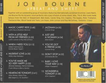 CD Joe Bourne: Upbeat And Sweet: Jazz Infused Classic Rock & Pop Songs