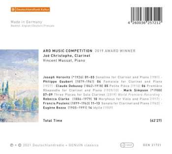 CD Vincent Mussat: Idylle