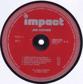 LP Joe Cocker: Joe Cocker