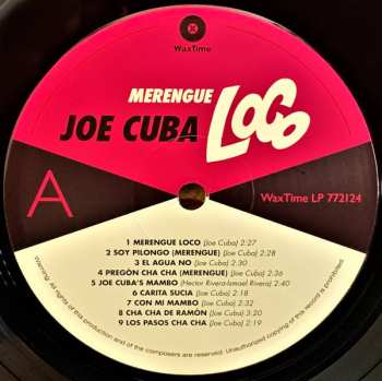 LP Joe Cuba: Merengue Loco LTD