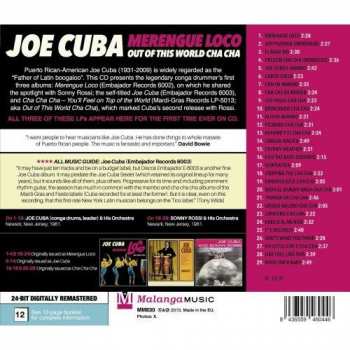 CD Joe Cuba: Merengue Loco / Out Of This World Cha Cha