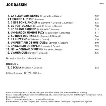 CD Joe Dassin: La Fleur Aux Dents