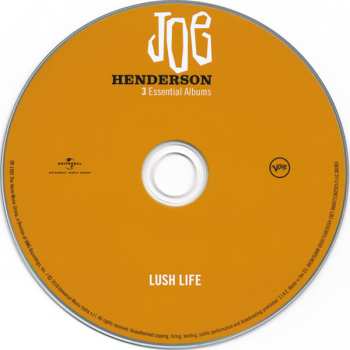 3CD Joe Henderson: 3 Essential Albums