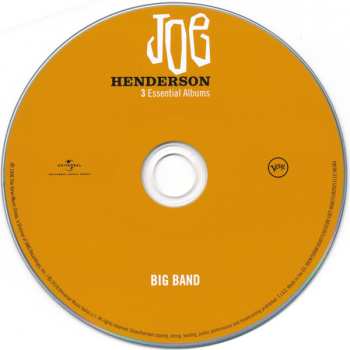 3CD Joe Henderson: 3 Essential Albums