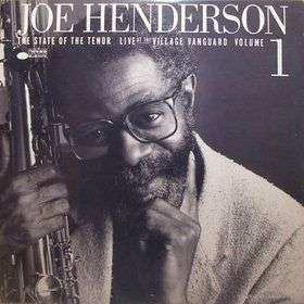 LP Joe Henderson: The State Of The Tenor: Live At The Village Vanguard Volume 1 LTD