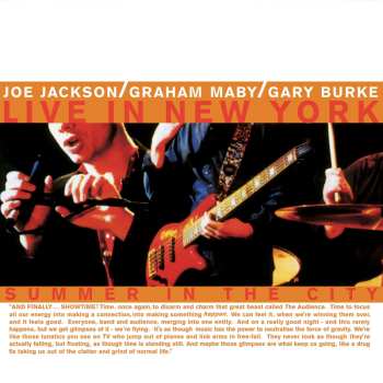 2LP Joe Jackson: Summer In The City - Live In New York