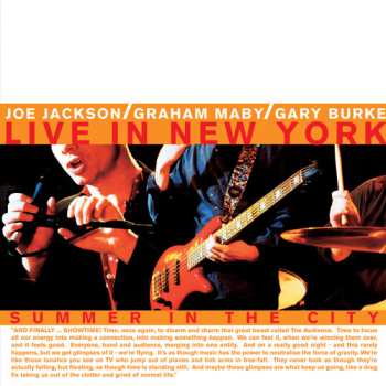 CD Joe Jackson: Summer In The City (Live In New York)