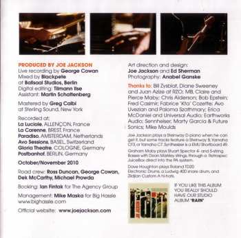 CD Joe Jackson Trio: Live Music - Europe 2010