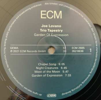 LP Joe Lovano: Garden Of Expression