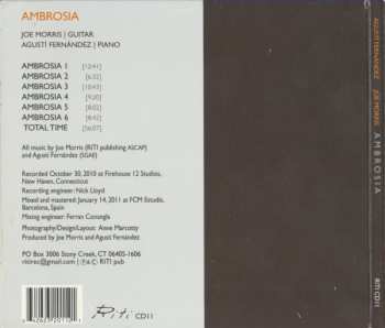 CD Joe Morris: Ambrosia