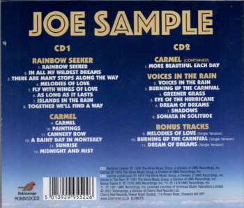 2CD Joe Sample: Rainbow Seeker / Carmel  & Voices In The Rain 