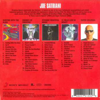 5CD/Dobozkészlet Joe Satriani: Original Album Classics