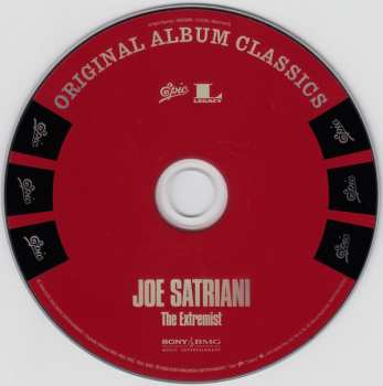 5CD/Dobozkészlet Joe Satriani: Original Album Classics