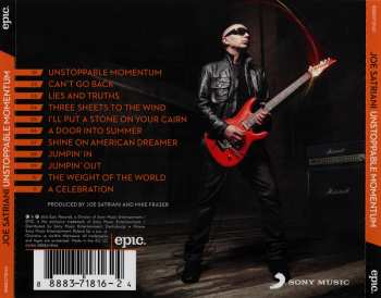 CD Joe Satriani: Unstoppable Momentum