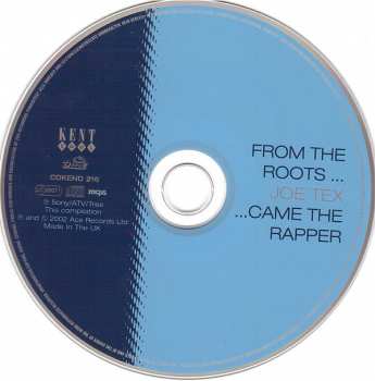 CD Joe Tex: From The Roots ... Came The Rapper