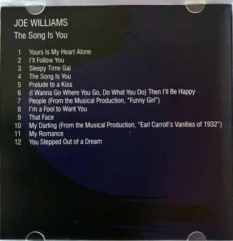 CD Joe Williams: The Song Is You