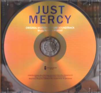 CD Joel P West: Just Mercy: Original Motion Picture Soundtrack