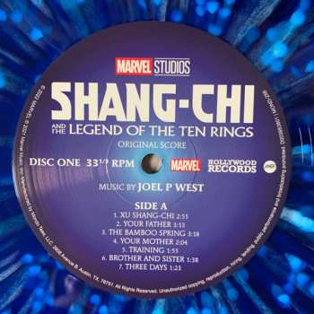 2LP Joel P West: Shang-Chi And The Legend Of The Ten Rings (Original Score) CLR