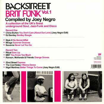 2LP Joey Negro: Backstreet Brit Funk Vol.1 (A Collection Of The UK's Finest underground Soul, Jazz-Funk And Disco)