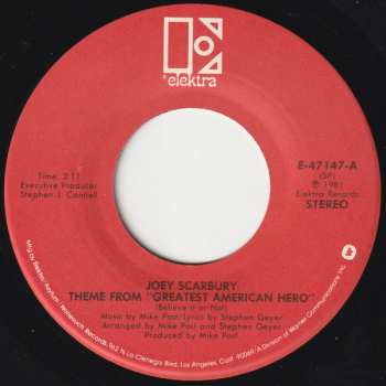CD Joey Scarbury: Theme From The Greatest American Hero