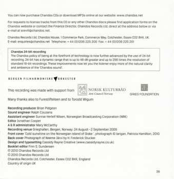 4CD/Dobozkészlet Neeme Järvi: Orchestral Works