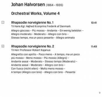 CD Neeme Järvi: Orchestral Works Vol. 4